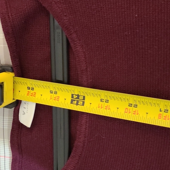 Vila large wine/burgundy sweater - Picture 3 of 5